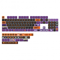 Halloween 104+31 XDA-like Profile Keycap Set Cherry MX PBT Dye-subbed for Mechanical Gaming Keyboard